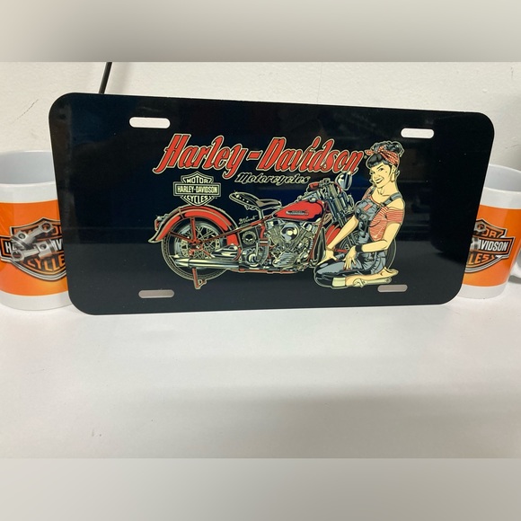COPY - Harley Davidson License Plate - Picture 1 of 1